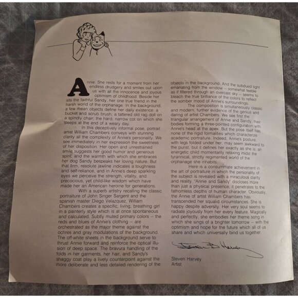 The Annie Collector's Plate Series "Annie and Sandy" by Edwin M. Knowles China - Picture 6 of 8